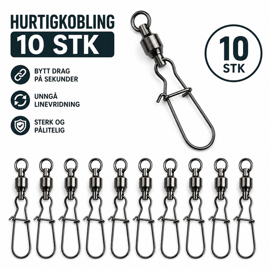 Hurtigkobling (10 stk)
