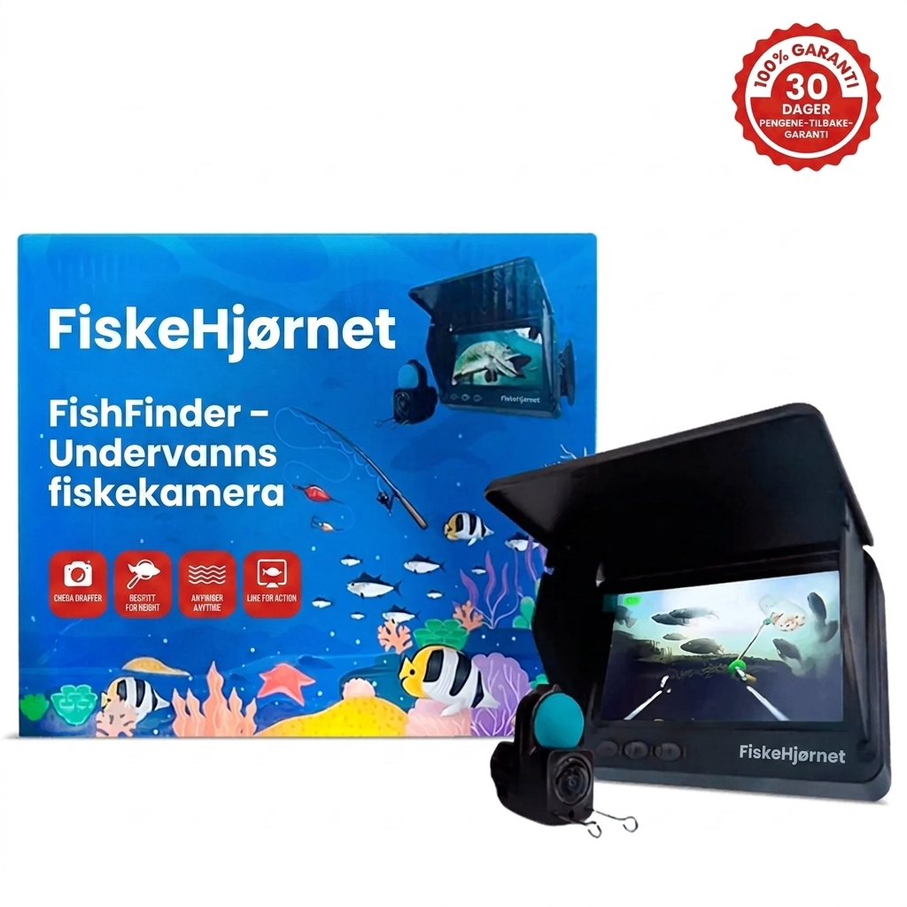 Fishfinder – Slutt å fiske i blinde